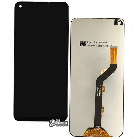 Дисплей Tecno Camon 12 AIR (CC6), з сенсорним екраном (дисплейний модуль), чорний