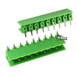 Клеммник 2EDGR-5.08-9P 9-контактный, угловой, 300V 15А