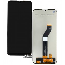 Дисплей для Motorola XT2055 Moto G8 Power lite, чорний, з сенсорним екраном (дисплейний модуль), original (PRC)