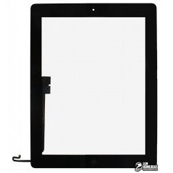 Тачскрін для планшетів Apple iPad 4, A1458, A1459, з кнопкою HOME, чорний