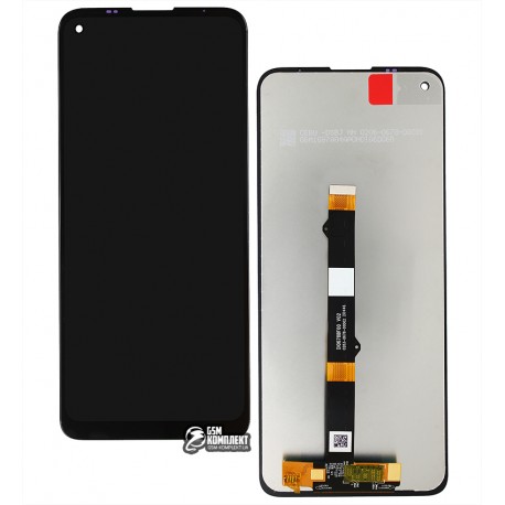 Дисплей для Motorola XT2091 Moto G9 Power, чорний, з сенсорним екраном (дисплейний модуль), original (PRC)
