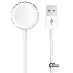 Бездротова зарядка HOCO CW16 для Apple Watch 38, Apple Watch 40, Apple Watch 42, Apple Watch 44, Apple Watch Sport 38, Apple Watch Sport 42 , біла