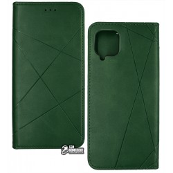 Чохол для Samsung A125 Galaxy A12, Business, книжка, зелений