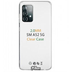 Чохол для Samsung A525 Galaxy A52. силіконовий, прозорий Чохол для Samsung A525 Galaxy A52. силіконовий, прозорий