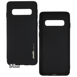 Чехол для Samsung G973 Galaxy S10 (2019), Smitt, силиконовый, черный