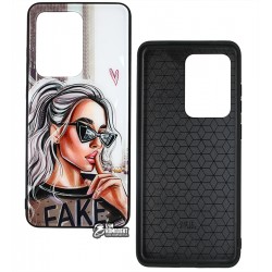 Чохол для Samsung G988 Galaxy S20 Ultra, Ladies Fake Prism, пластик-силікон Чохол для Samsung G988 Galaxy S20 Ultra, Ladies Fake Prism, пластик-силікон