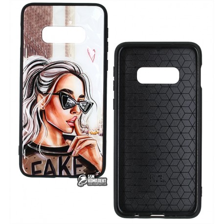 Чохол для Samsung G970 Galaxy S10e, Ladies Fake Prism, пластик-силікон Чохол для Samsung G970 Galaxy S10e, Ladies Fake Prism, пластик-силікон