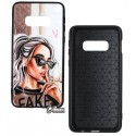 Чохол для Samsung G970 Galaxy S10e, Ladies Fake Prism, пластик-силікон