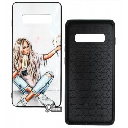 Чохол для Samsung G975 Galaxy S10 Plus, Ladies Selfie Prism, пластик-силікон Чохол для Samsung G975 Galaxy S10 Plus, Ladies Selfie Prism, пластик-силікон