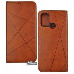 Чехол для Oppo A53, Business, книжка, коричневый