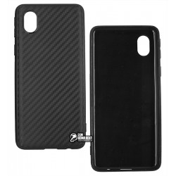 Чехол для Samsung A013 Galaxy A01 Core, Carbon Ultra-thin, силиконовый, черный Чехол для Samsung A013 Galaxy A01 Core, Carbon Ultra-thin, силиконовый, черный