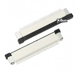 Роз'єм FPC / FFC, крок 0,5 мм, 40 pin, горизонтальний