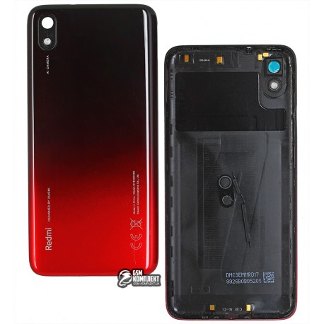 Задня кришка батареї Xiaomi Redmi 7A, червоний, MZB7995IN, M1903C3EG, M1903C3EH, M1903C3EI