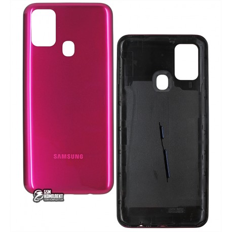 Задняя панель корпуса для Samsung M315 Galaxy M31, M315F/DS Galaxy M31, красный