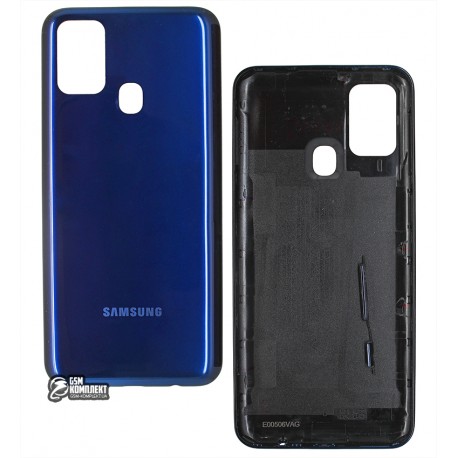 Задня панель корпусу для Samsung M315 Galaxy M31, M315F / DS Galaxy M31, синя