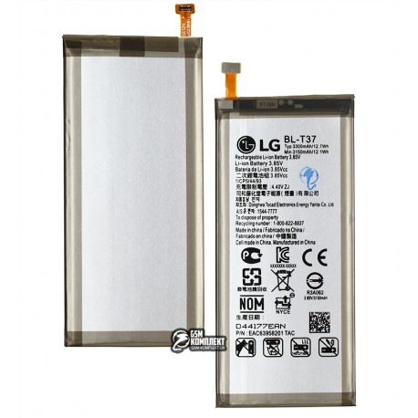 Аккумулятор BL-T37 для LG Q8 2018, V40 V405EAW, Li-ion, 3,85 B, 3300 мАч