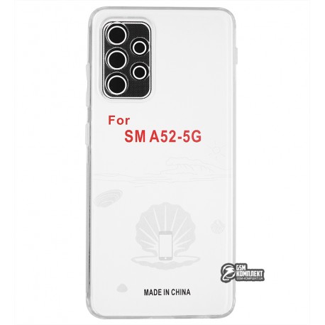 Чехол для Samsung A526 Galaxy A52 5G (2021), KST, силикон, прозрачный Чехол для Samsung A526 Galaxy A52 5G (2021), KST, силикон, прозрачный