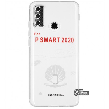 Чехол для Huawei P Smart 2020, KST, силикон, прозрачный