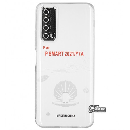 Чехол для Huawei P Smart (2021), KST, силикон, прозрачный