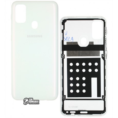 Задняя панель корпуса Samsung M307F Galaxy M30s, белый