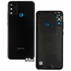 Задня панель корпусу для Huawei Honor Play 9A, чорний, Із склом камери, Dark Night Black, MOA-AL00 / MOA-TL00 / MED-AL20 / MOA-AL20 Задня панель корпусу для Huawei Honor Play 9A, чорний, Із склом камери, Dark Night Black, MOA-AL00 / MOA-TL00 / MED-AL20 / MOA-AL20