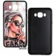 Чехол для Samsung J710 Galaxy J7 (2016), Ladies Fake Prism, пластик-силикон