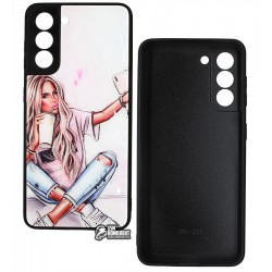 Чохол для Samsung G991 Galaxy S21, Ladies Selfie Prism, пластик-силікон Чохол для Samsung G991 Galaxy S21, Ladies Selfie Prism, пластик-силікон