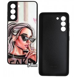 Чехол для Samsung G991 Galaxy S21, Ladies Fake Prism, пластик-силикон