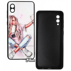 Чохол для Samsung A022 Galaxy A02, Ladies Selfie Prism, пластик-силікон Чохол для Samsung A022 Galaxy A02, Ladies Selfie Prism, пластик-силікон