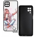 Чехол для Samsung A125 Galaxy A12, Ladies Selfie Prism, пластик-силикон