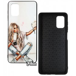 Чохол для Samsung M515 Galaxy M51, Ladies Selfie Prism, пластик-силікон Чохол для Samsung M515 Galaxy M51, Ladies Selfie Prism, пластик-силікон
