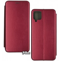 Чохол для Samsung A125, M125 Galaxy A12, M12, Fashion, книжка, бордовий Чохол для Samsung A125, M125 Galaxy A12, M12, Fashion, книжка, бордовий