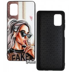 Чохол для Samsung M515 Galaxy M51, Ladies Fake Prism, пластик-силікон Чохол для Samsung M515 Galaxy M51, Ladies Fake Prism, пластик-силікон