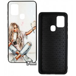 Чохол для Samsung A217 Galaxy A21s, Ladies Selfie Prism, пластик-силікон Чохол для Samsung A217 Galaxy A21s, Ladies Selfie Prism, пластик-силікон