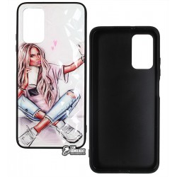Чехол для Xiaomi Redmi 9T, Ladies Selfie Prism, пластик-силикон Чехол для Xiaomi Redmi 9T, Ladies Selfie Prism, пластик-силикон