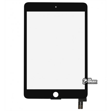 Тачскрін для планшетів Apple iPad Mini 5, (A2124, A2125, A2126, A2133), чорний
