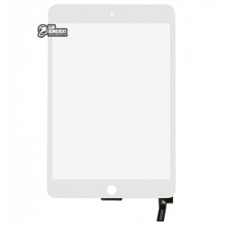 Тачскрін для планшетів Apple iPad Mini 4, A1538, A1550, білий Тачскрін для планшетів Apple iPad Mini 4, A1538, A1550, білий