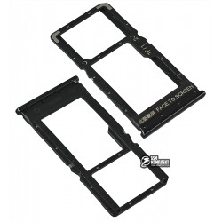 Тримач SIM карти Xiaomi Poco X3, Black, з власником MMC