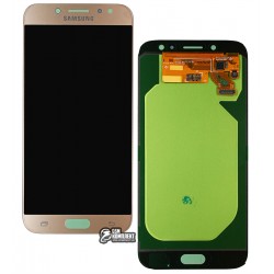 Дисплей для Samsung J730F Galaxy J7 (2017), золотистый, с сенсорным экраном (дисплейный модуль), Original (PRC), self-welded Дисплей для Samsung J730F Galaxy J7 (2017), золотистый, с сенсорным экраном (дисплейный модуль), Original (PRC), self-welded