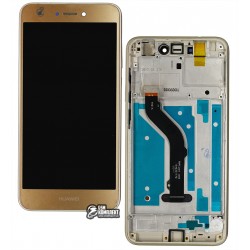 Дисплей Huawei P8 Lite (2017), P9 Lite (2017), золотистий, з тачскріном, з рамкою, High Copy, PRA-LA1, PRA-LX2, PRA-LX1, PRA-LX3 Дисплей Huawei P8 Lite (2017), P9 Lite (2017), золотистий, з тачскріном, з рамкою, High Copy, PRA-LA1, PRA-LX2, PRA-LX1, PRA-LX3