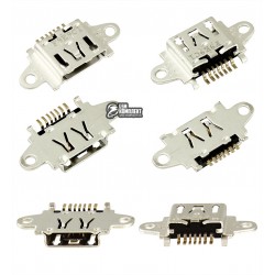 Коннектор зарядки, 7 pin, micro-USB, универсальный, тип 14