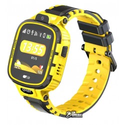 Детские часы Smart Baby TD26, с GPS трекером, с камерой, WiFi, желтые Детские часы Smart Baby TD26, с GPS трекером, с камерой, WiFi, желтые