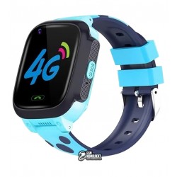 Дитячі смарт годинник Smart Baby Watch Y95, з GPS трекером, з камерою, MicroSIM, WiFi, 4G, сині
