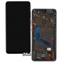 Дисплей Xiaomi Mi 9T, Mi 9T Pro, Redmi K20, Redmi K20 Pro, чорний, з тачскріном, з рамкою, (OLED), High quality, M1903F10G, M1903F11G, M1903F10I, M1903F11I