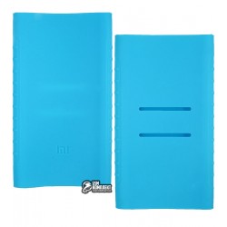 Чехол для Xiaomi Mi Power Bank 10000mAh 2gen, силиконовый, синий Чехол для Xiaomi Mi Power Bank 10000mAh 2gen, силиконовый, синий