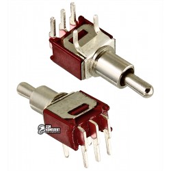 Тумблер SMTS-103-2C3 (ON-OFF-ON), 3pin, 1,5A 250VAC Тумблер SMTS-103-2C3 (ON-OFF-ON), 3pin, 1,5A 250VAC