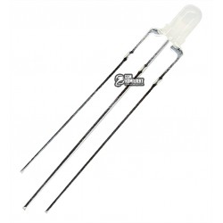 Светодиод 3мм красный + зеленый, общий анод