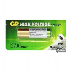 Батарейка A27 GP (для авто-сигналізацій) Батарейка A27 GP (для авто-сигналізацій)