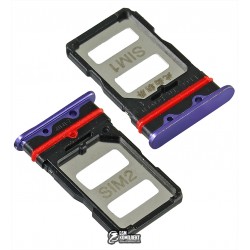 Тримач SIM карти для Xiaomi Poco F2 Pro, фіолетовий