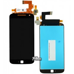 Дисплей Motorola XT1640 Moto G4 Plus, XT1641 Moto G4 Plus, XT1642 Moto G4 Plus, XT1643 Moto G4 Plus, XT1644 Moto G4 Plus, черный, с тачскрином,...